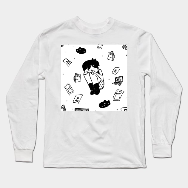 Omori Sleepy Long Sleeve T-Shirt by Witchycryptids